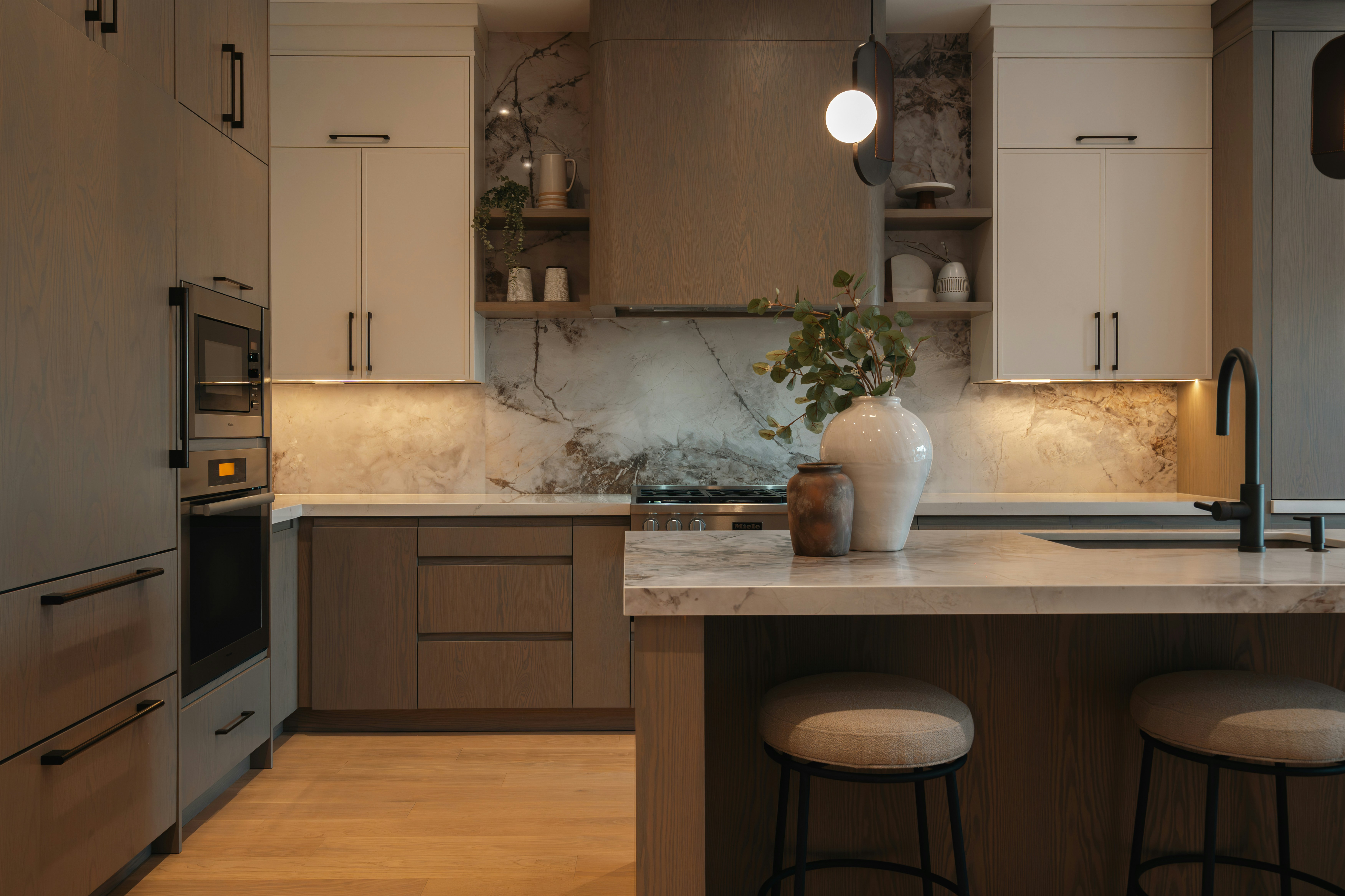 Kitchen remodel, material and cabinetry detail